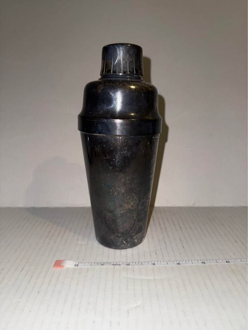 Vintage Silver-Plated Cocktail Shaker